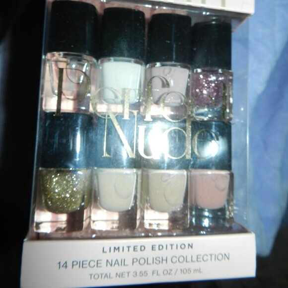 Tahari Perfect Nude 14 Pc Nail Polish Limited addition Collection set🆕🏃🏻💨⚡🚚 - Picture 10 of 16